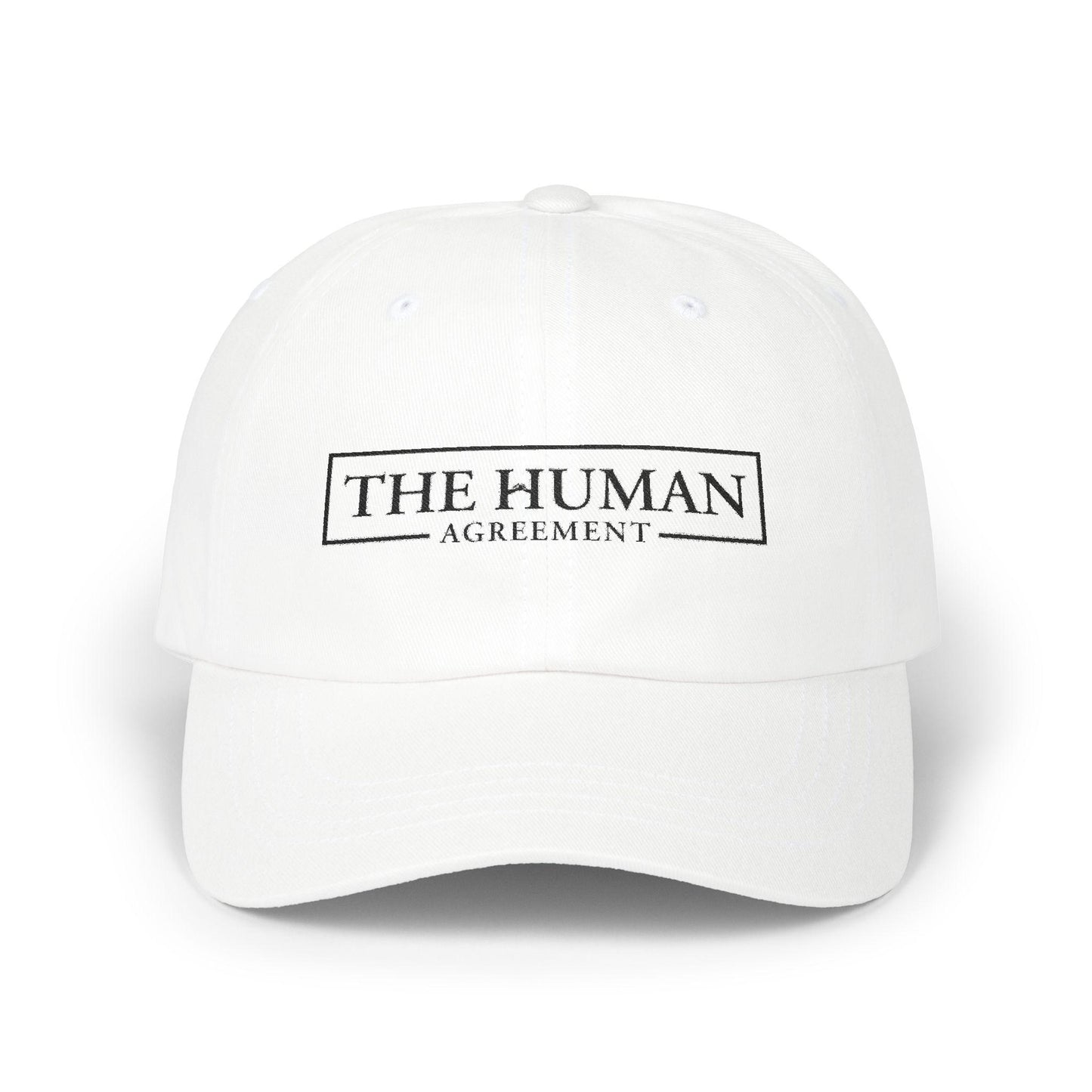 Human Agreement Classic Dad Cap | Casual Style Hat, Gift for Him, Dad Hat, Summer Accessory, Everyday Wear