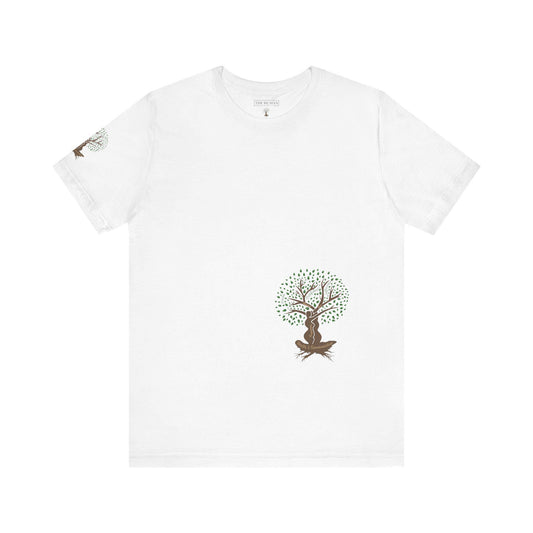 Tree of Life Unisex Tee, Nature Lover Shirt, Eco-Friendly Gift, Inspirational Graphic Tee, Conscious Fashion