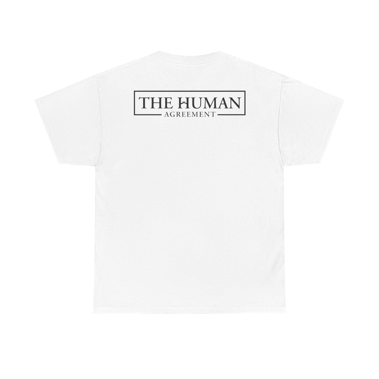 Human Agreement T-Shirt, Unisex Tee, Gender Neutral Shirt, Philosophy Apparel, Society Contract Top