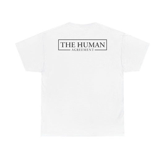 Human Agreement T-Shirt, Unisex Tee, Gender Neutral Shirt, Philosophy Apparel, Society Contract Top